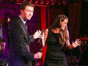 Singers Nick and Julia